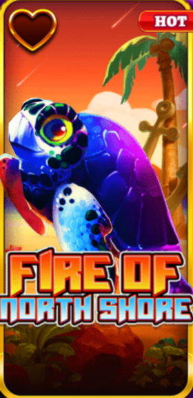 Fire Of Northshore crypto slot game