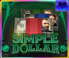 Simple Dollar crypto slot game