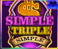 Simple Triples crypto slot game
